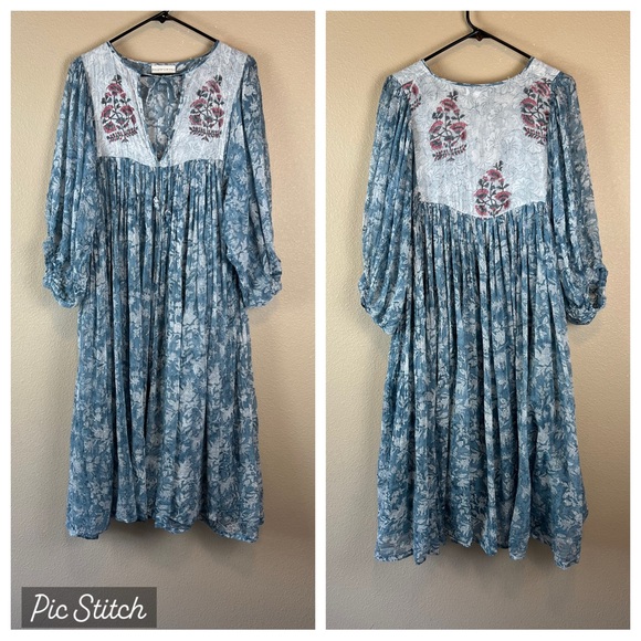 daughters of india jaya midi dress - Picture 4 of 13